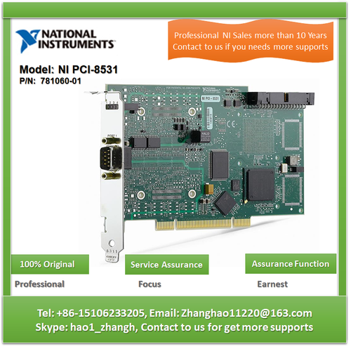 NI PCI-8531 781060-01 CANopen Interface module