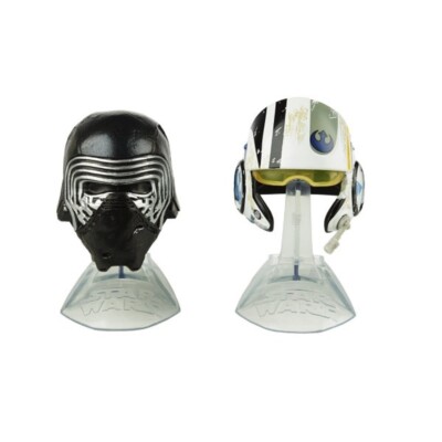 Star Wars Helmets NEW * 01 Kylo Ren and Poe Dameron * Diecast Metal