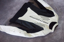 Harley Davidson Women's Fxrg Armor Reflective White Leather Jacket Xl 98070-19vw