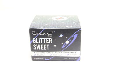 2 PACK The Creme Shop Glitter Sweet Black Galaxy 3.17 Oz U7D