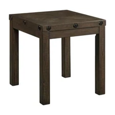 Bowery Hill Contemporary End Table with USB