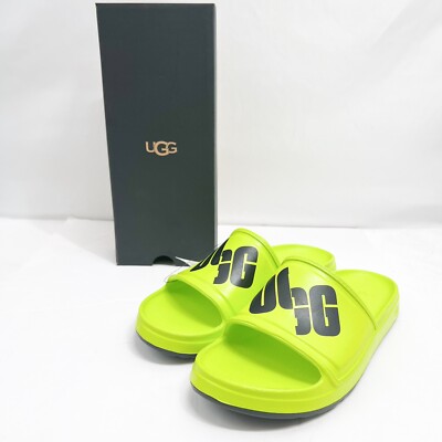 UGG Wilcox Slide Chopd Color KEY LIME / BLACK 1129111 Sold 