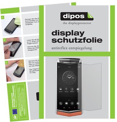 6x Schutzfolie für Vertu Aster P matt Displayschutzfolie Folie Display Schutz