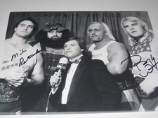 BARRY WINDHAM & MIKE ROTUNDA WWF,WWE LEGENDS  AUTOGRAPHED SIGNED 8X10 PHOTO COA!