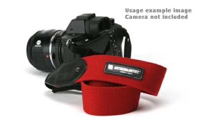ACAM-112A RED / ARTISAN & ARTIST Camera Strap Wide Type with