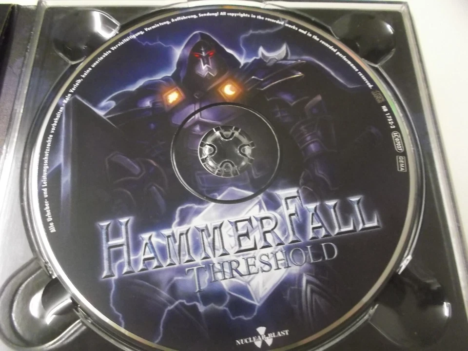 68936 - HAMMERFALL - TRESHOLD - 2006 NUCLEAR BLAST DIGIPAK CD ALBUM - Bild 2 von 3