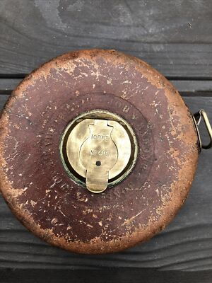 John Rabone & Son Vintage Metall Bandmaß 