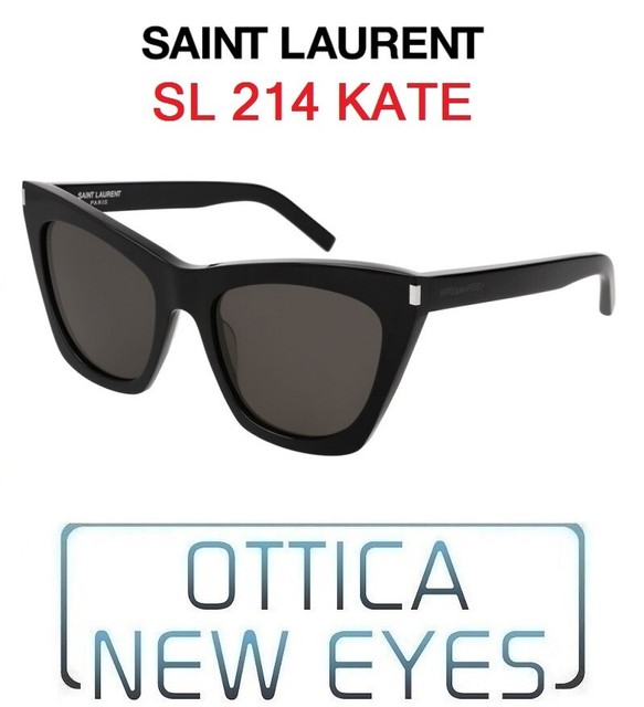 Yves Saint Laurent Kate SL 214 001 Nero Occhiali da sole Sunglasses |  Acquisti Online su eBay