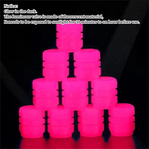 4-8 Pcs LED Wheel Lights Flash Light Tire Valve Cap Lamp Fr Car Truck Motorcycle - Picture 17 of 26