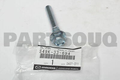 S49K33694 Genuine Mazda PIN,GUIDE-FRT CALIPER S49K-33-694 | eBay