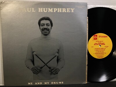 PAUL HUMPHREY Me And My Drums LP STANSON STEREO Jazz Funk Soul 1979 Hollywood