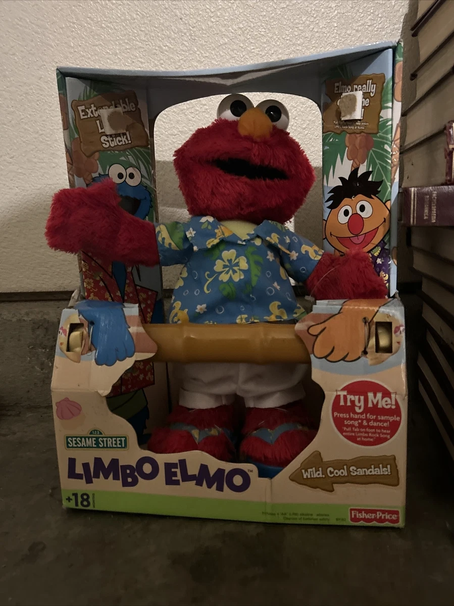 Sesame Street Limbo Elmo Fisher Price Talking Dancing Plush Doll