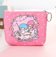 MINISO Sanrio Hello kitty My Melody Twin Stars Coin Purse Mini Zipper