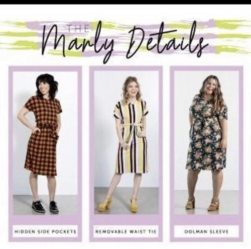 Vestido Marly Lularoe Azul Blanco Enorme Cinturón Floral Hasta la Rodilla Nuevo con Etiquetas Unicornio L 14 - Imagen 12 de 12