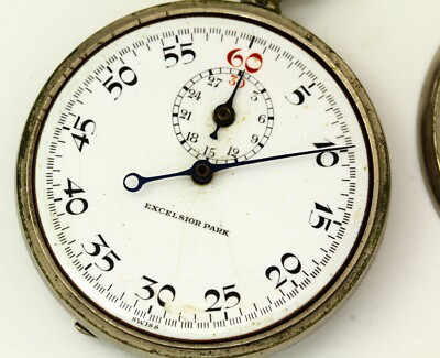 Excelsior Park vintage 1950's mechanical Swiss made stopwatch
