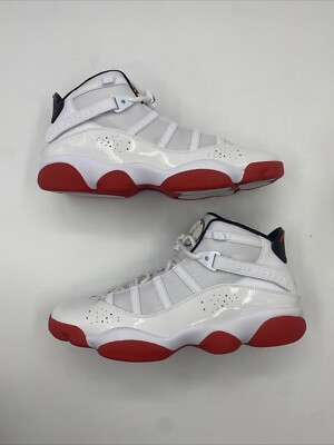 Nike Air Jordan 6 Rings Cherry White University Red 322992-160 Men\'s 11.5 Retro s-l400.jpg main image 3