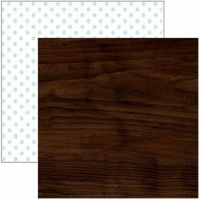 Bombay Sunset - Rosewood, DS scrapbook paper, 12x12'' Kaisercraft P2318