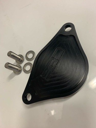 Peugeot 306 GTI-6 / Rallye Vacuum Pump Blanking Plate - Black - Spoox - Picture 2 of 3