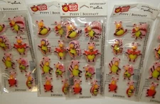 Lot of 7 Packages NOS Hallmark Love Bugs Puffy Stickers