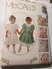 McCall's Girls Dress Slip Pantaloons Kitty Benton 6 7 8 Dropped Waist  3 Pattern — photo 1