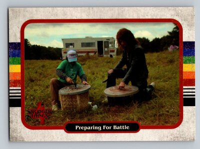 Preparing For Battle 2023 Zerocool Stranger Things Season 4 #84 Card