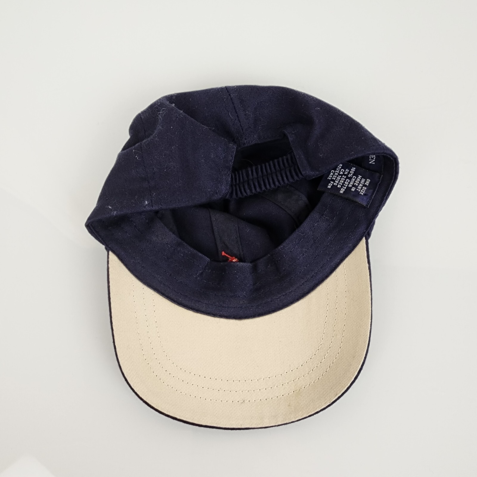 Cappello da baseball Polo Ralph Lauren INFANT taglia bambino berretto blu rosso pony