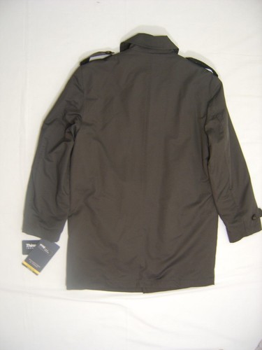 Roundtree & Yorke Mens Remove 3 in 1 Jacket Pea Coat Water Resistant Gray L $295 - Picture 11 of 12