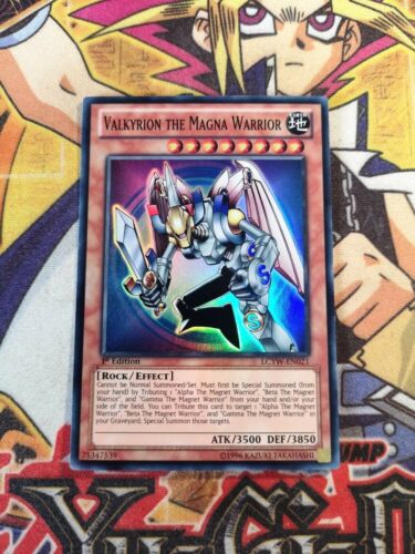 Valkyrion the Magna Warrior lcyw-en021 1st Edition (NM) Super Rare Yu-Gi-Oh! - Picture 1 of 4