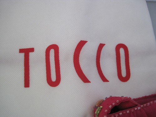 TOCCO Pink The Divine Touch Purse Handbag w Dust Bag NWT - 第 10/10 張圖片