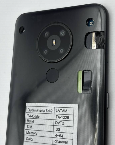 Nokia 5.3 TA-1229 Smartphone Android 6.55" 13 MP Quad Cámara LEGGERE fori 64GB - Foto 7 di 13
