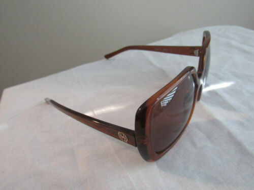 NWT House of Harlow 1960 Retro Oval Sunglasses Gold With  display picture 3