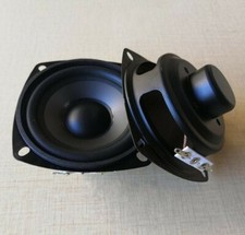 2pcs 3"inch Square 78mm 8 15W speaker Loudspeaker Waterproof Audio Rubber edge