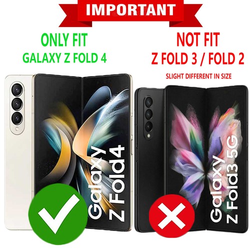 For Samsung Galaxy Z Fold 4 Case Phone Cover Shockproof Ring Holder Kickstand - Picture 42 of 48