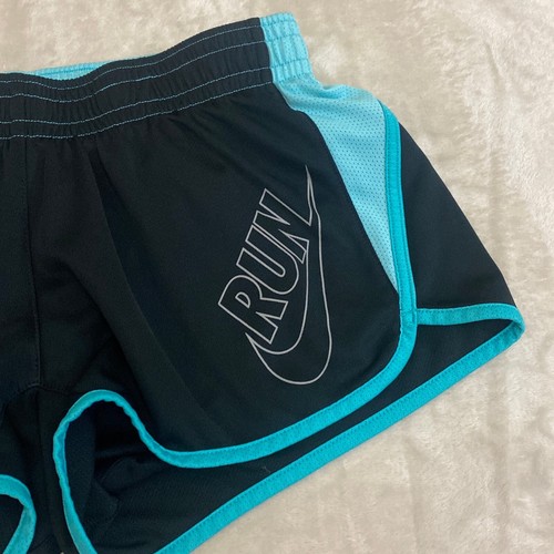 Nike Dri-Fit Youth Girls Black Lined Athletic Shorts Size SMALL - Picture 4 of 12