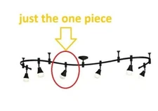 Allen + Roth Sloan just LED Flex Track Head Lighting Matte Black # 2592342 