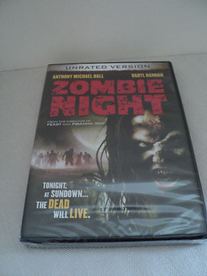 2013 Zombie Night Movie D.V.D.-Still Sealed