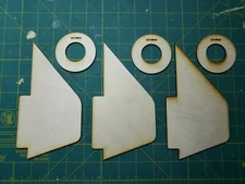 Estes Pro Series II Partizon #9702 Fin and Centering Ring Set 