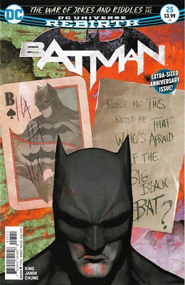 BATMAN #25 (2016) TOM KING / MIKEL JANIN ART & COVER - 1ST PRINT ~ UNREAD NM