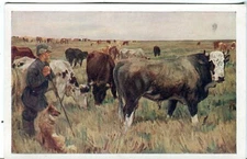 Soviet Russia Socialist Realism Соицалистический Реализм Collective Farm Bull