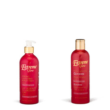 Extreme Glow Strong Clarifying Glycerin and Body Lotion Bundle