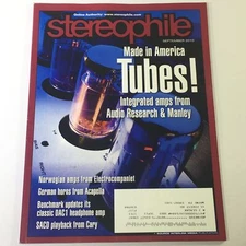 Stereophile Magazine September 2010 - Audio Research & Manley Integrated AMPS
