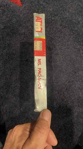 SUPER RARE 1982 Ms. Pac-Man Factory Sealed - Atari 2600 Original Release - Picture 13 of 14