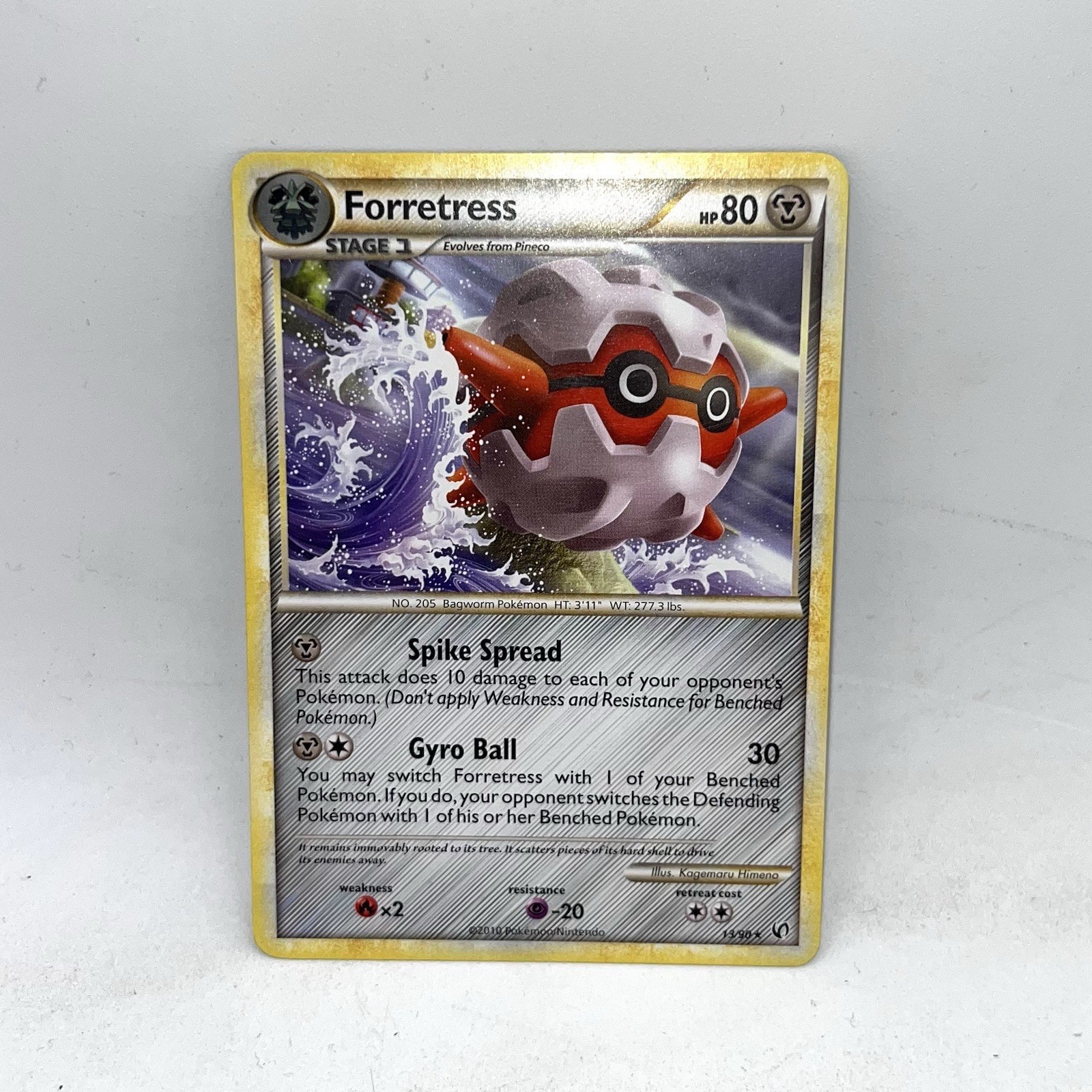 Forretress 13/90 Undaunted Regular Rare Pokemon TCG