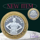 Vintage .999 Fine Silver $10 Gaming Casino Token, Verne Gagne Westward Ho Casino