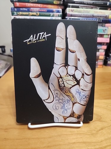 Alita Battle Angel Steelbook 4k UHD + 3D Blu-ray Rare OOP Limited Edition