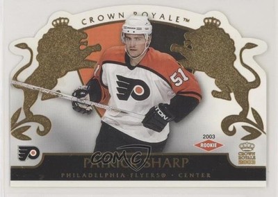 2002-03 Pacific Crown Royale Rookie 2284/2299 Patrick Sharp #130 Rookie RC 1q2