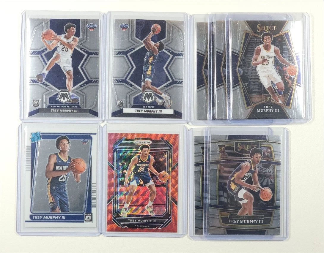 [9] TREY MURPHY III 2021-22 SELECT PREMIER ROOKIE PRIZM RED WAVE RC Q3110