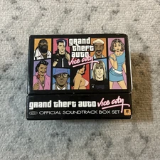 Grand Theft Auto Vice City Official Music Sound Track CD Box Set Missing 2 Discs
