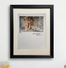 Salvador Dalí Original Hand-signed Lithograph with COA & Appraisal of $3,500 USD