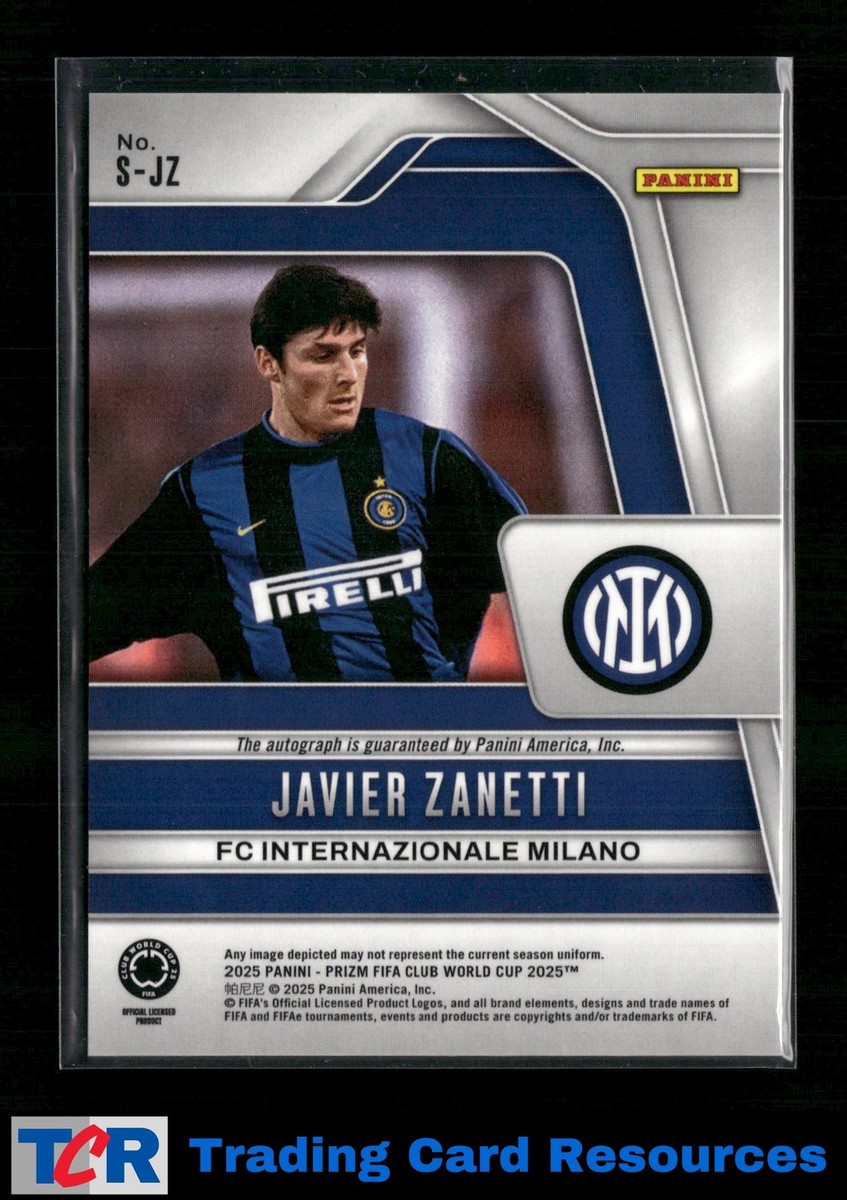 2025 Panini Prizm FIFA Club World Cup #S-JZ Javier Zanetti